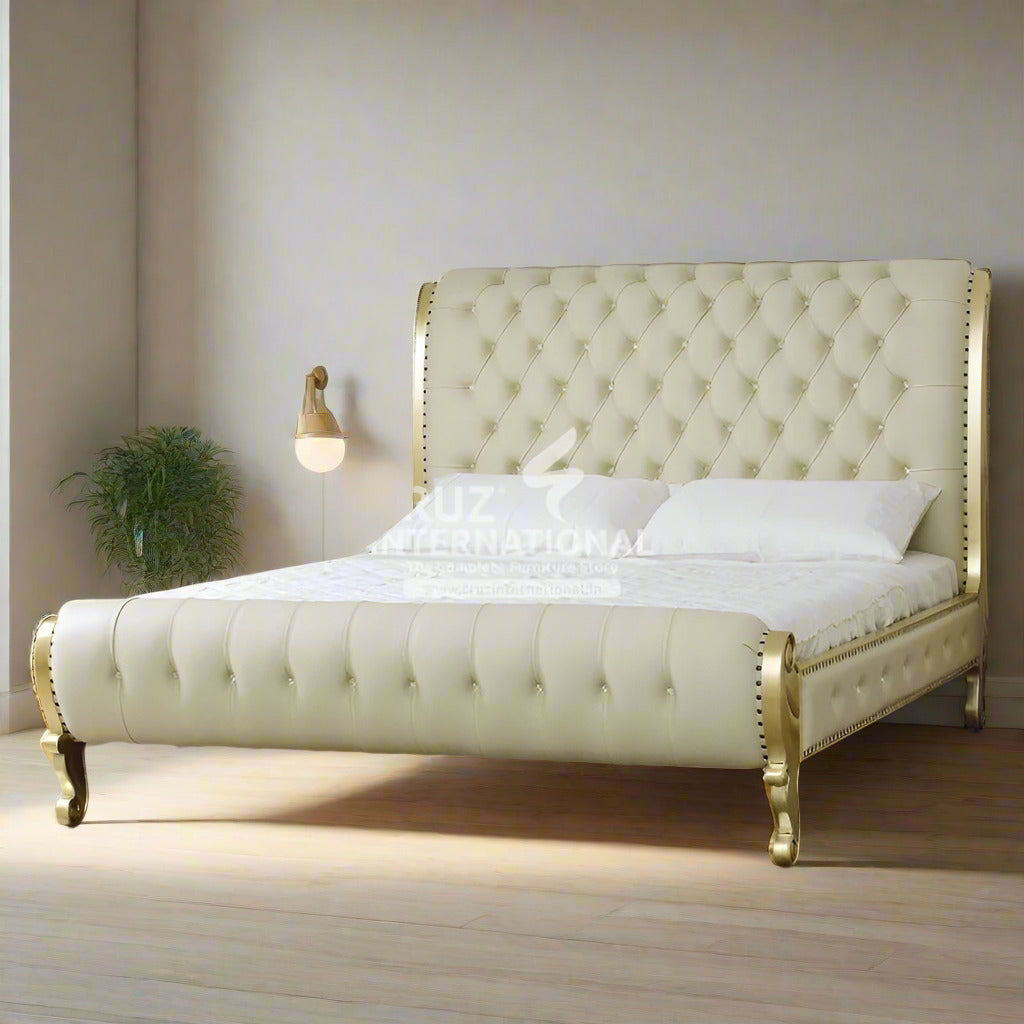 Maharaja Carving Brianna Bed CRUZ INTERNATIONAL